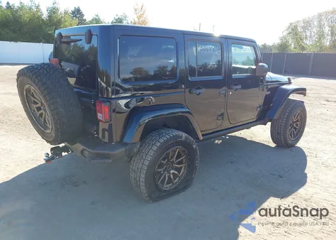 2016 Jeep Wrangler Unlimited 75Th Anniversary z USA, uszkodzony, nr VIN 1C4BJWEG5GL212593